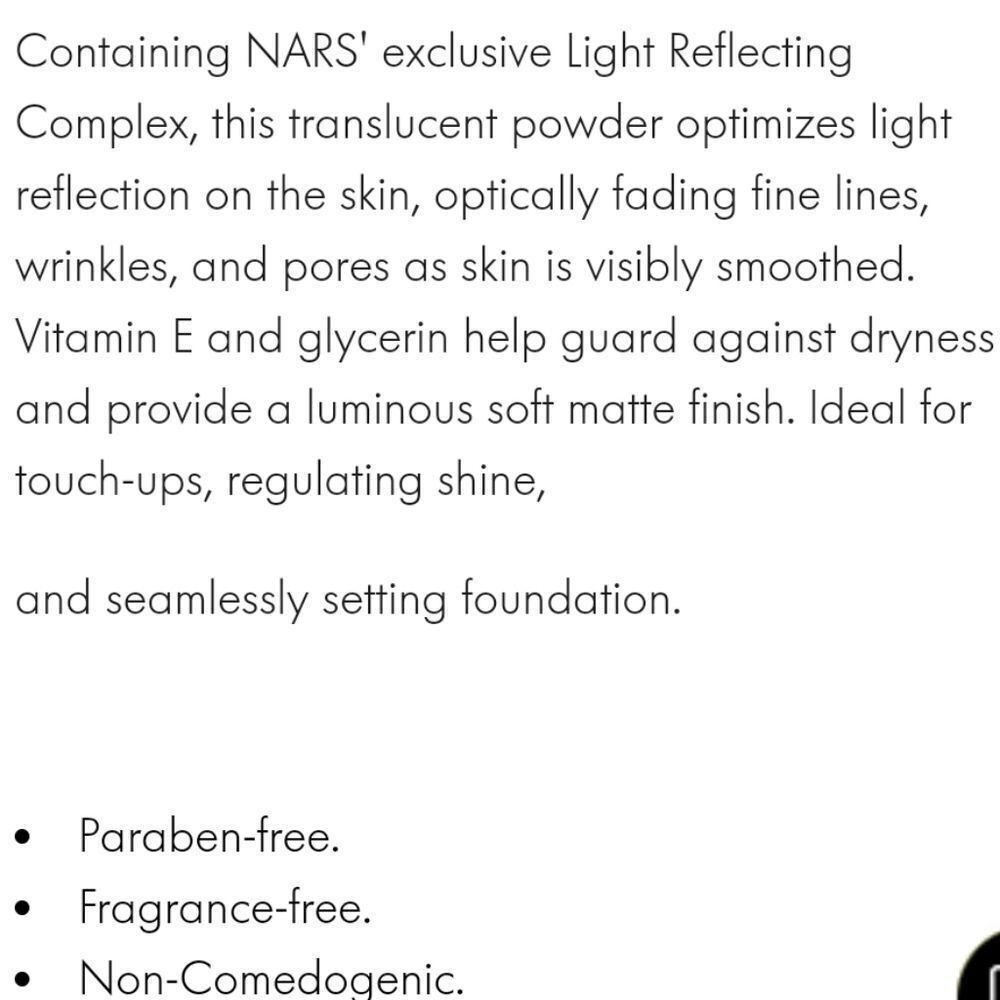 Nars Light Reflecting Loose Setting Powder - Picture 2 of 9